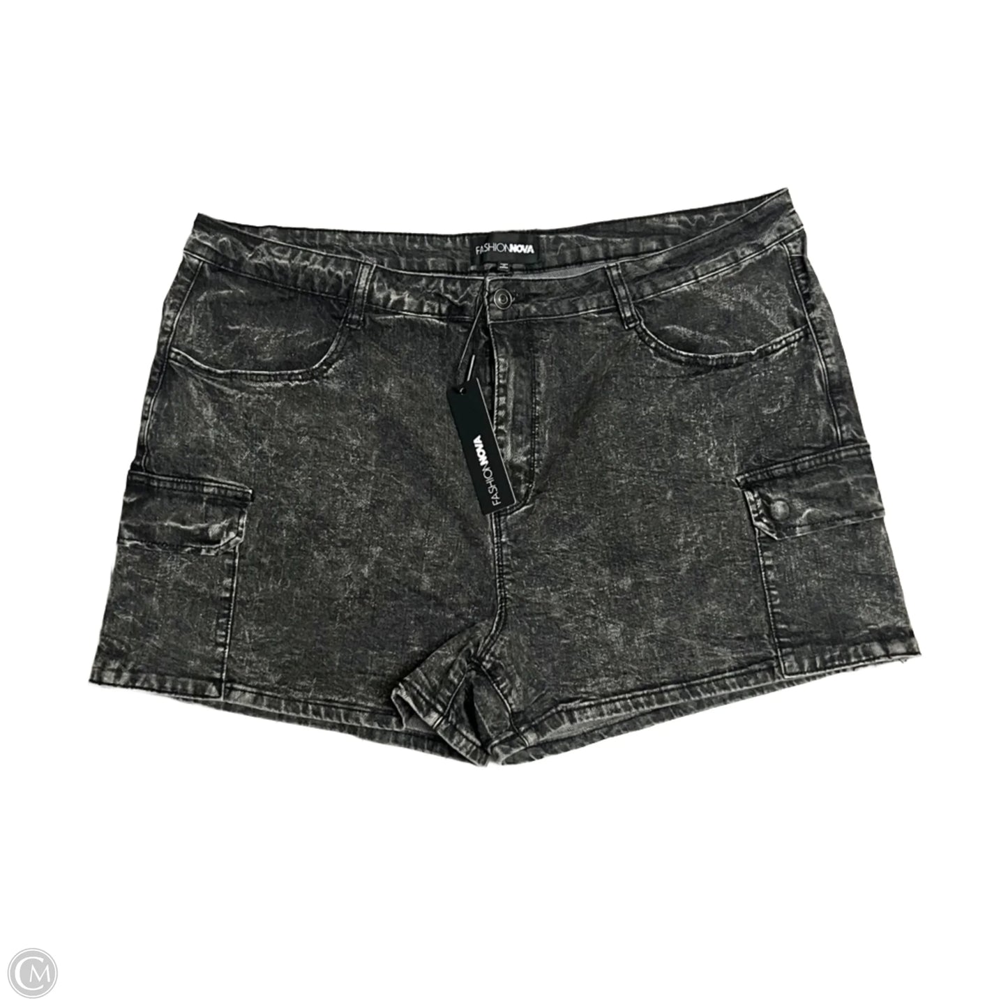Shorts By Fashion Nova In Black, Size: 20