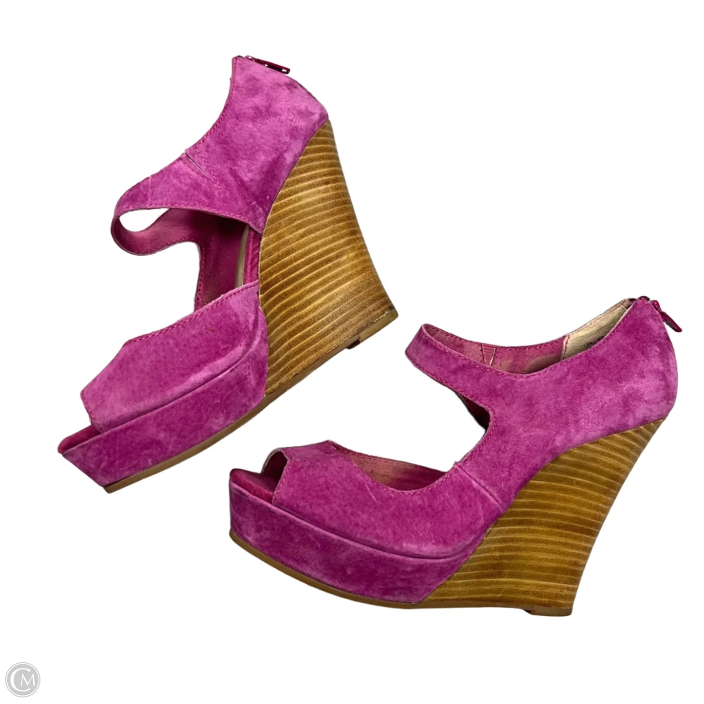 Shoes Heels Platform By Seychelles In Purple, Size: 7.5