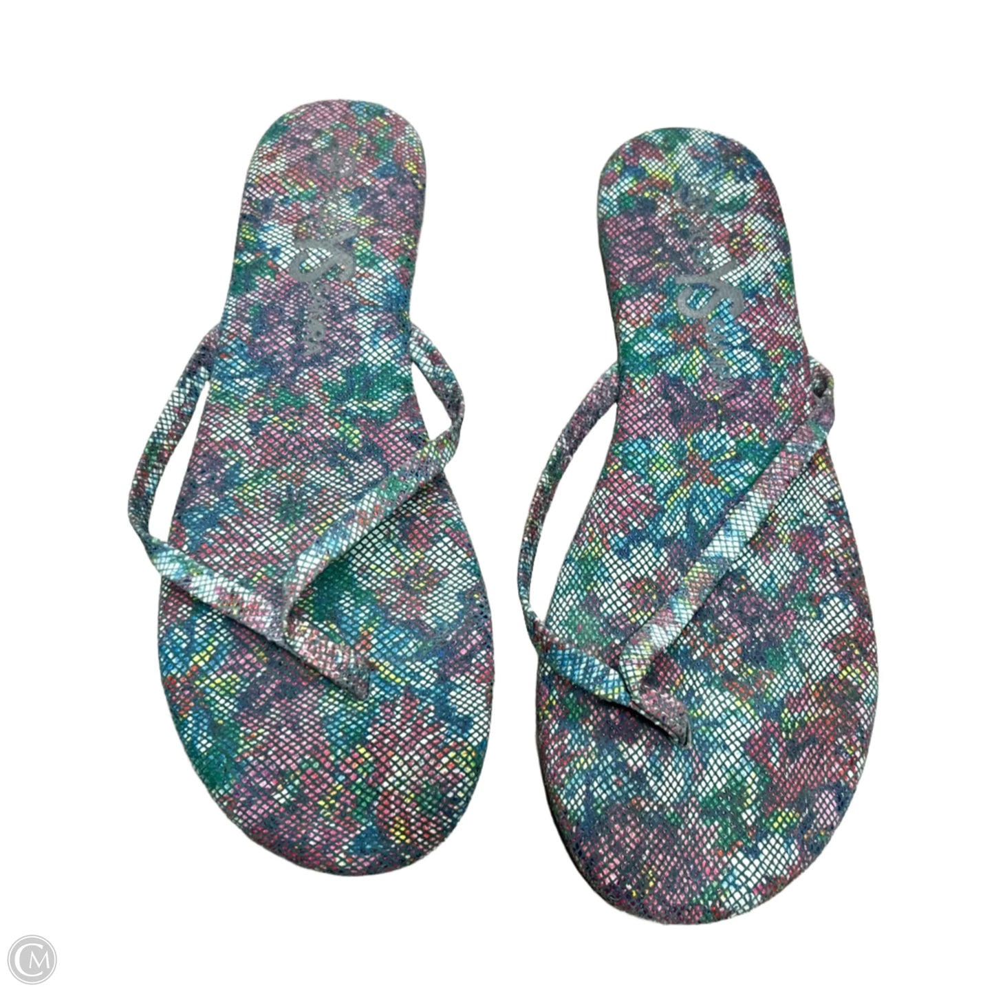 Sandals Flats By YS Samra In Multi-colored, Size: 8