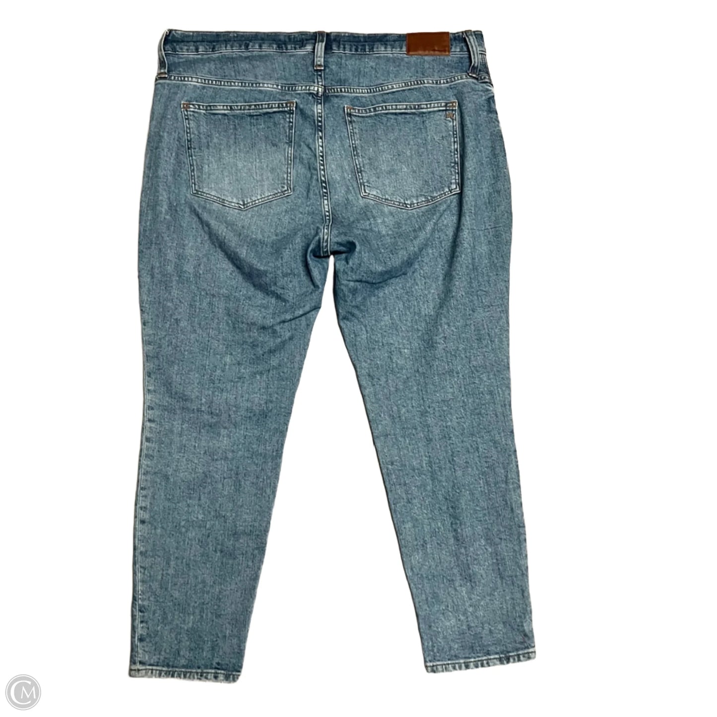 Jeans Skinny By Madewell In Blue, Size: 16