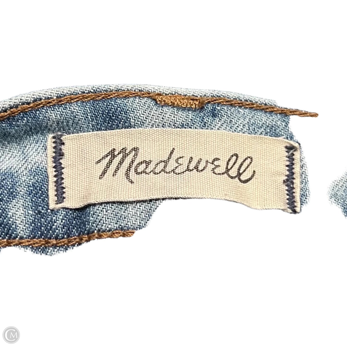 Jeans Skinny By Madewell In Blue, Size: 16