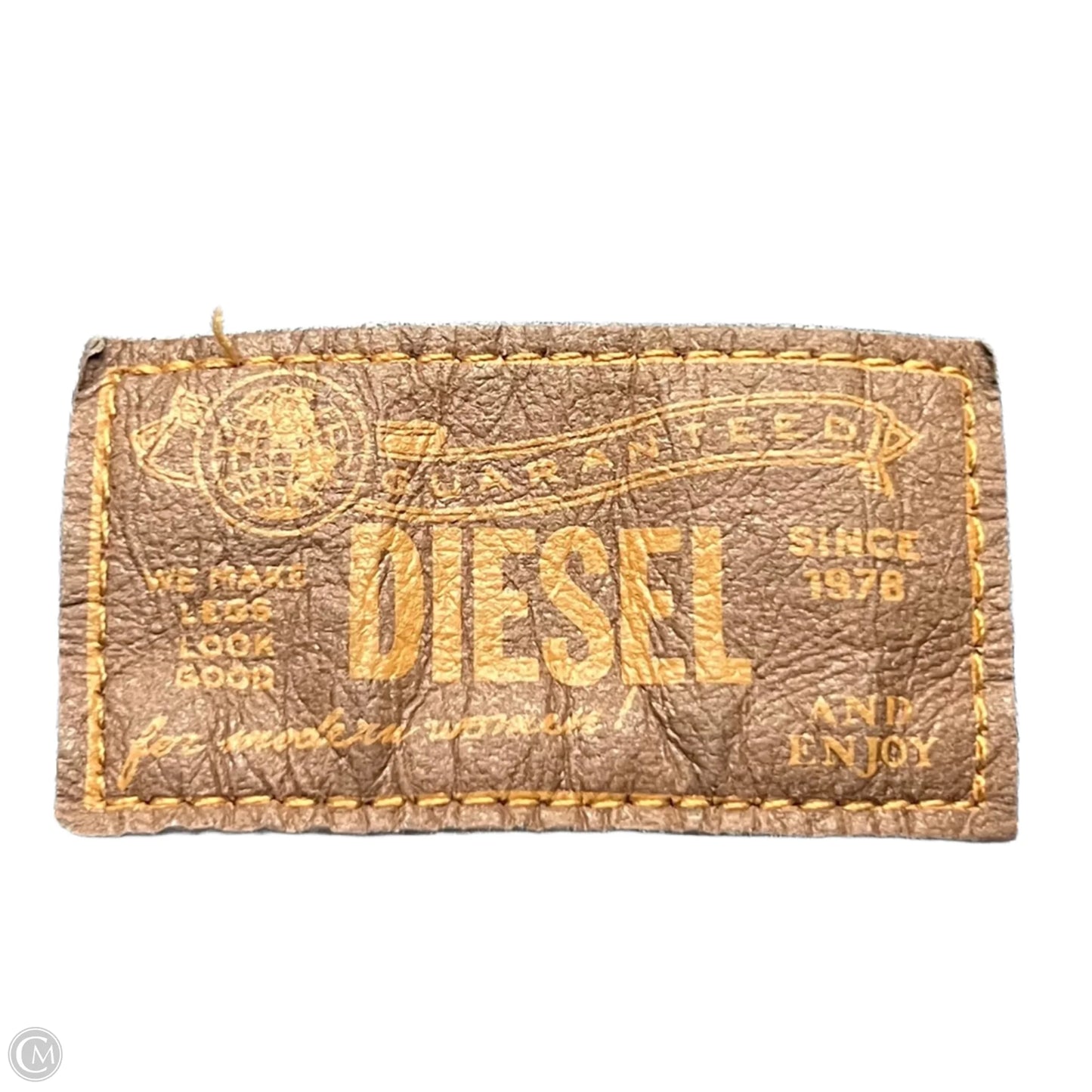 Jeans Skinny By Diesel In Blue, Size: 8