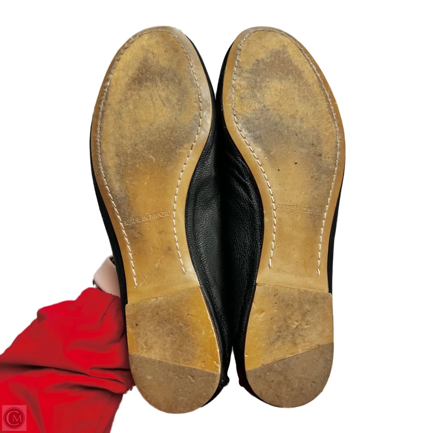 Shoes Flats By Madewell In Black, Size: 7