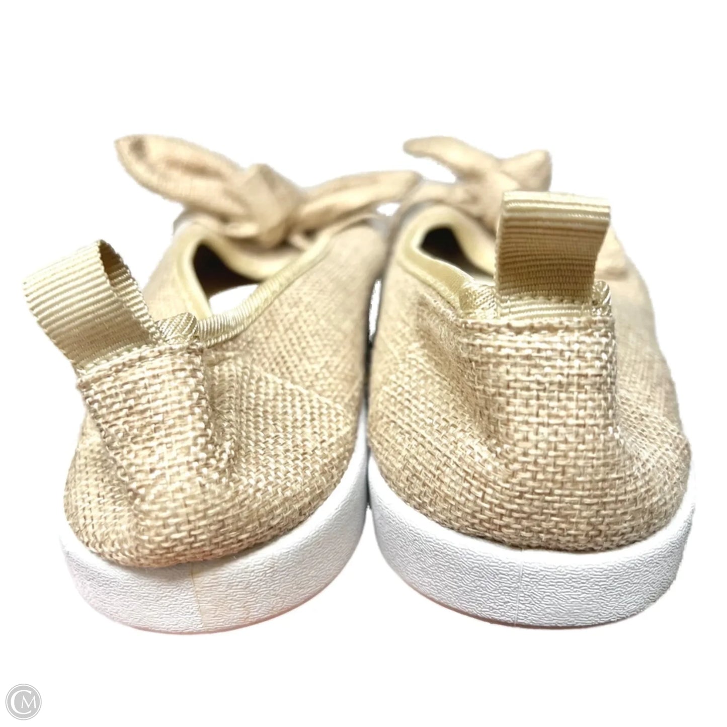 Shoes Flats In Beige, Size: 7