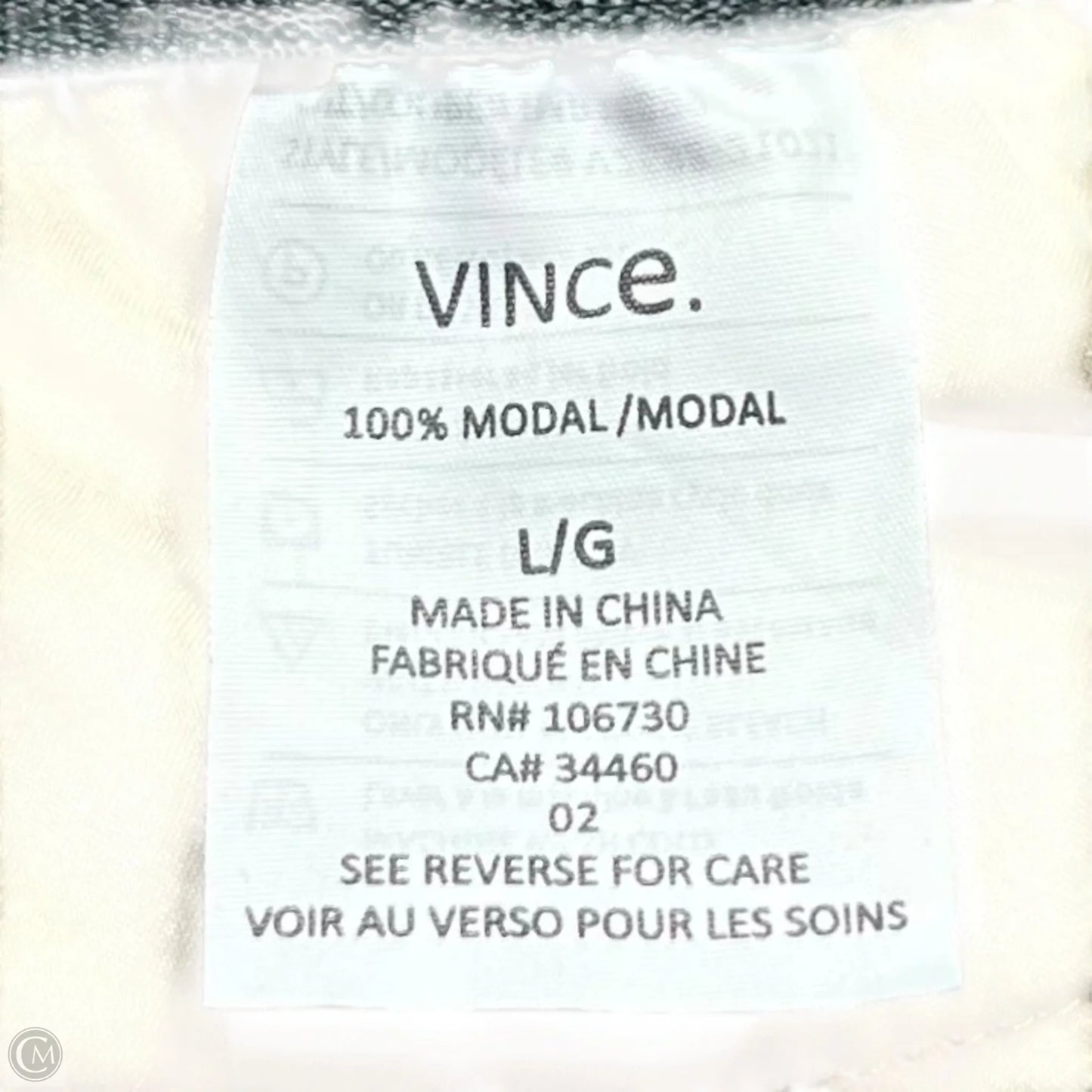 Pants Joggers By Vince In Grey, Size: L