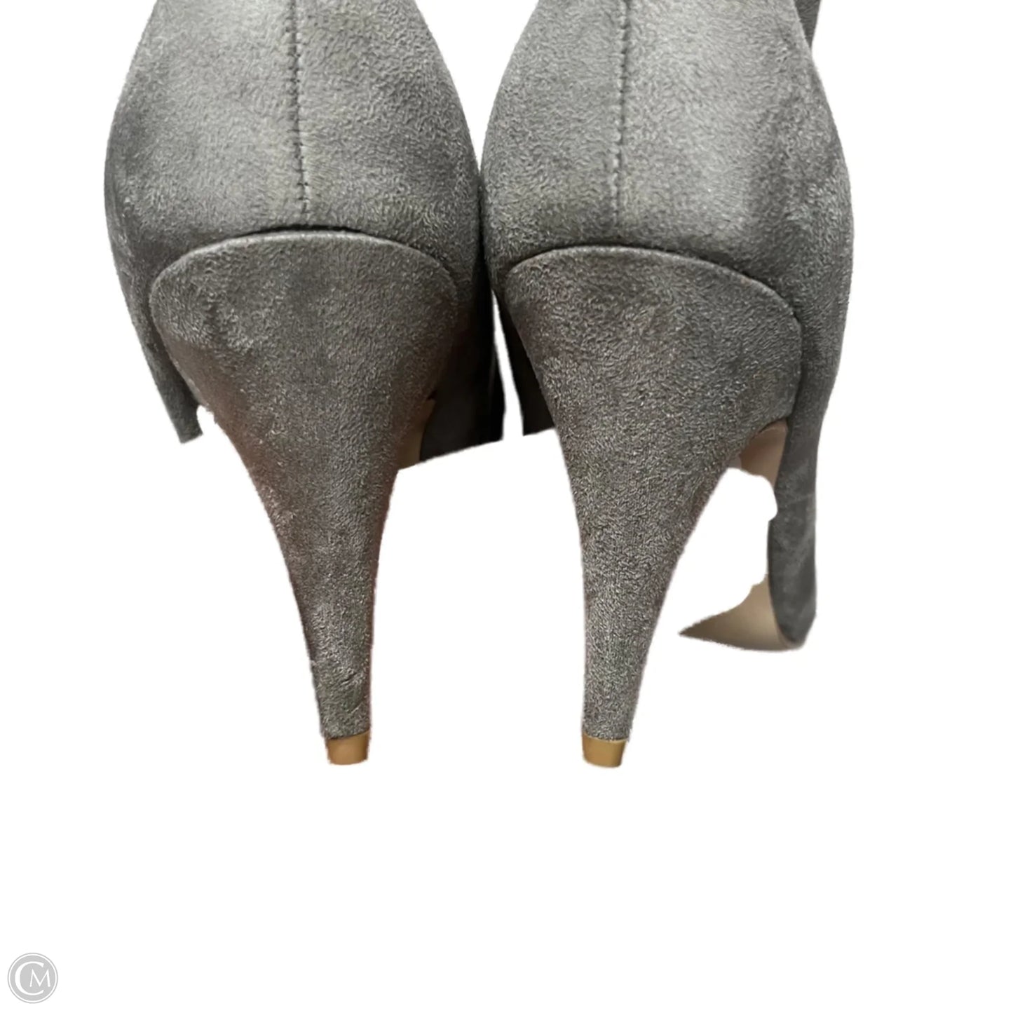 Boots Ankle Heels By Carlos By Carlos Santana In Grey, Size: 11