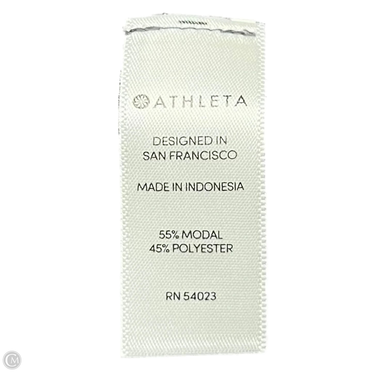 Athletic Top Short Sleeve By Athleta In Purple, Size: M