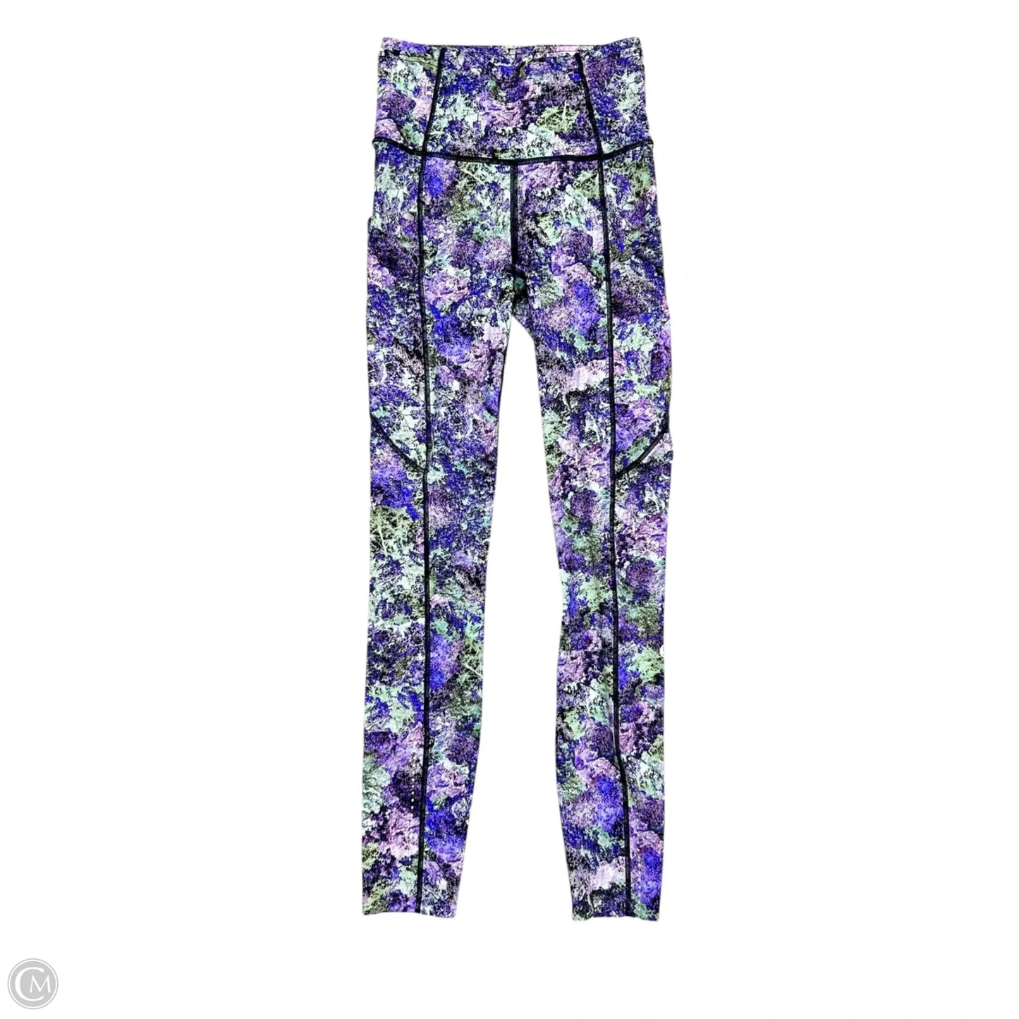 Athletic Leggings By Lululemon In Purple, Size: Xs