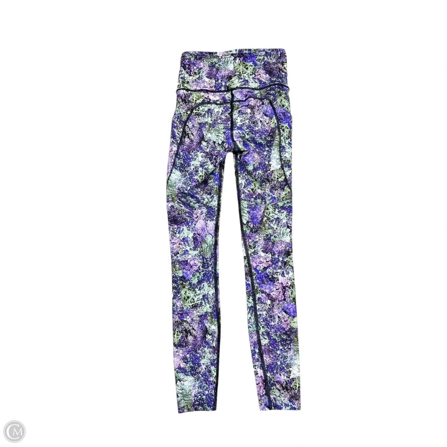 Athletic Leggings By Lululemon In Purple, Size: Xs