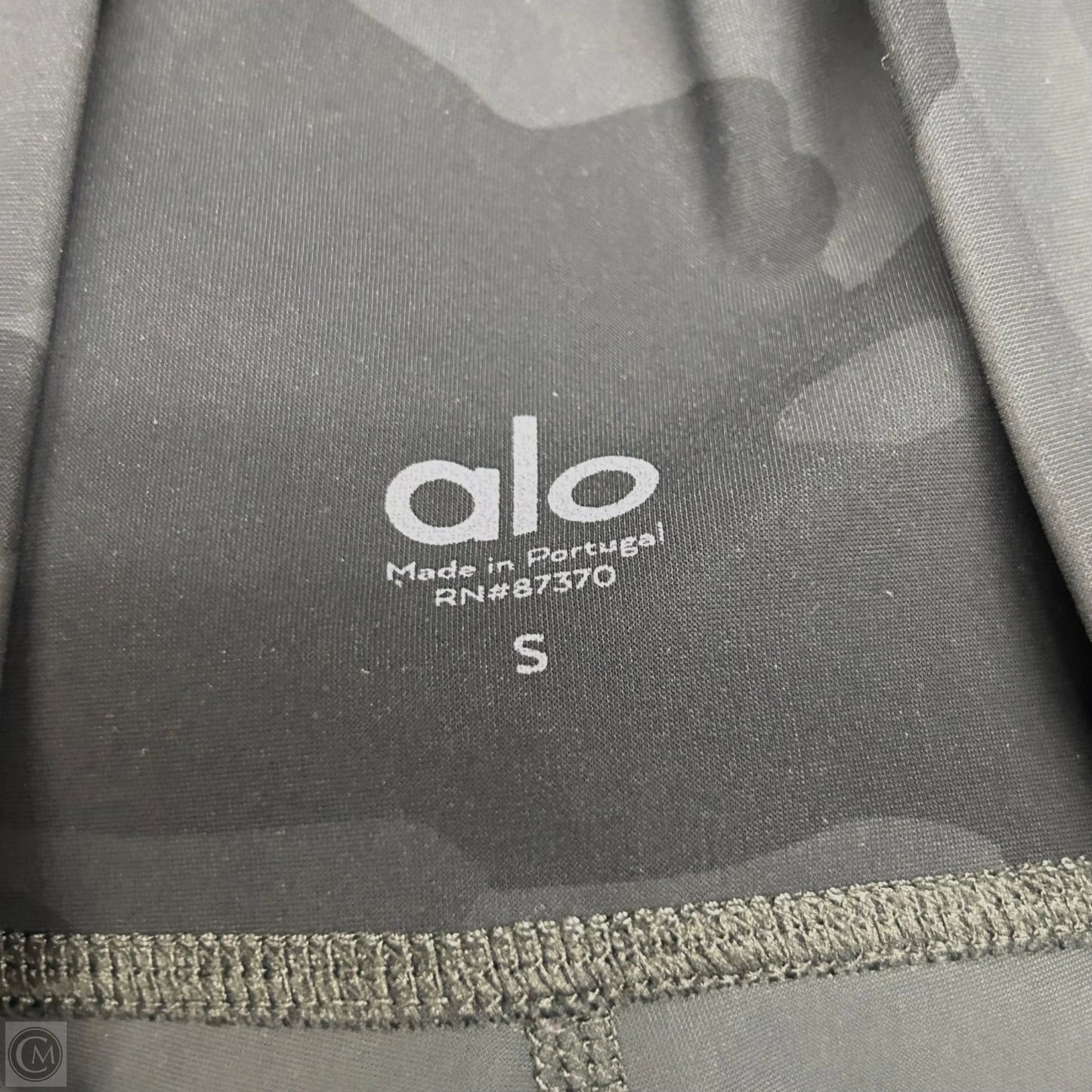 Athletic Leggings By Alo In Camouflage Print, Size: S