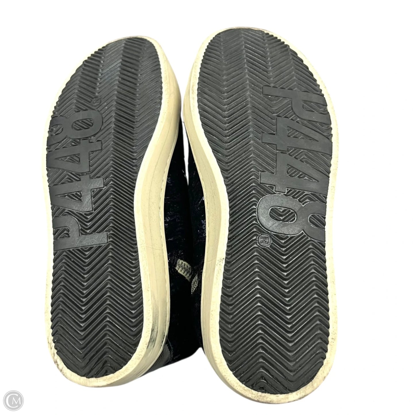 Shoes Sneakers By P448 In Black & Purple, Size: 6.5