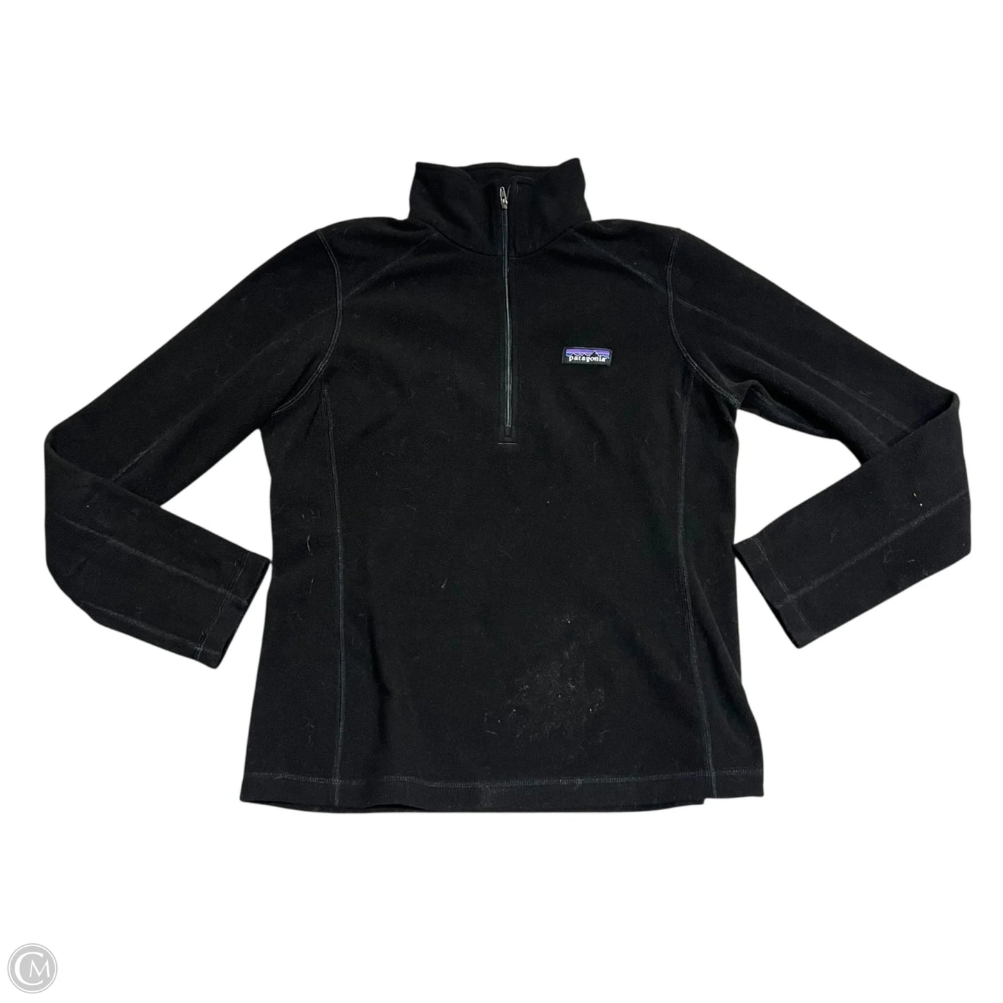 Sweatshirt Collar By Patagonia In Black, Size: S