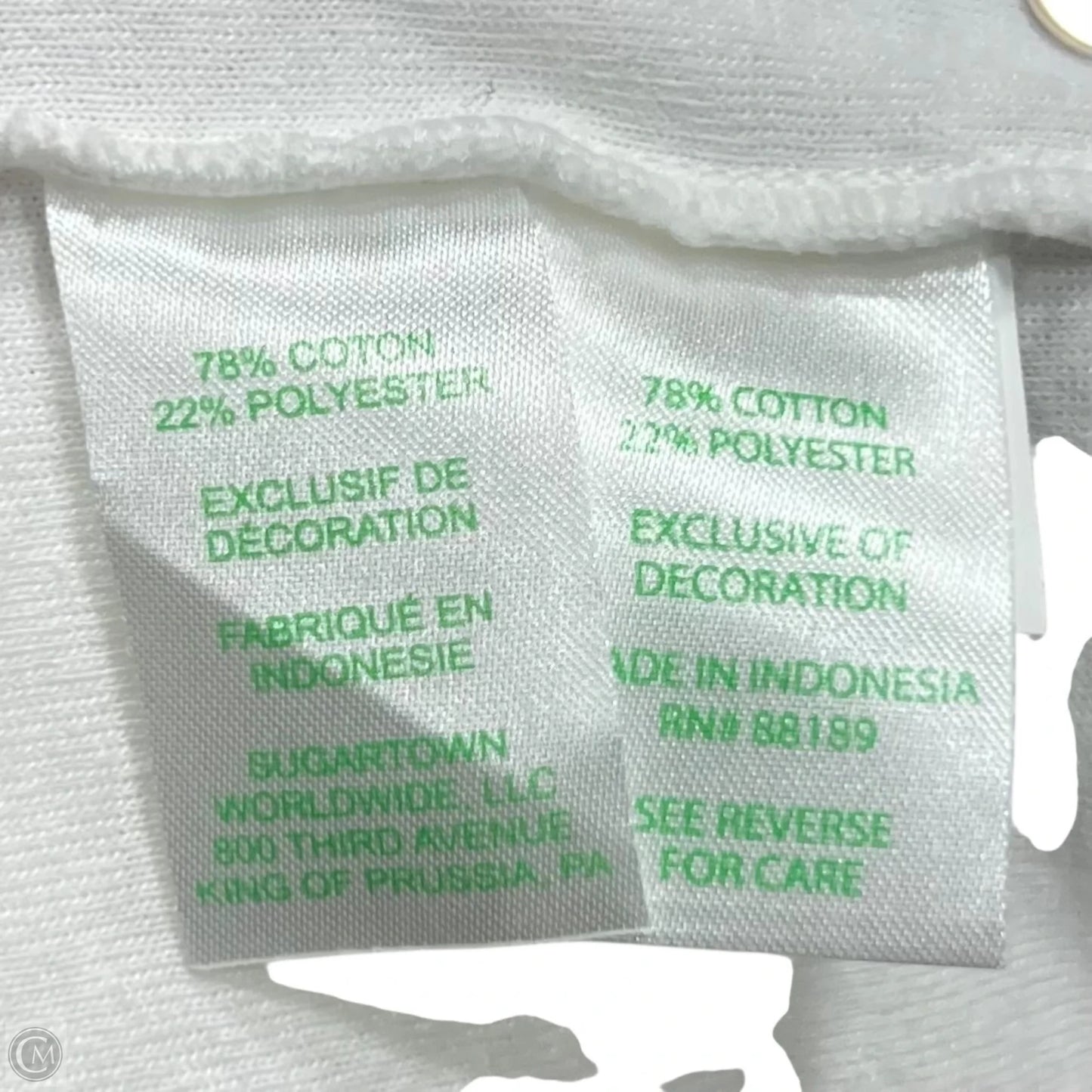 Top Short Sleeve Designer By Lilly Pulitzer In White, Size: S