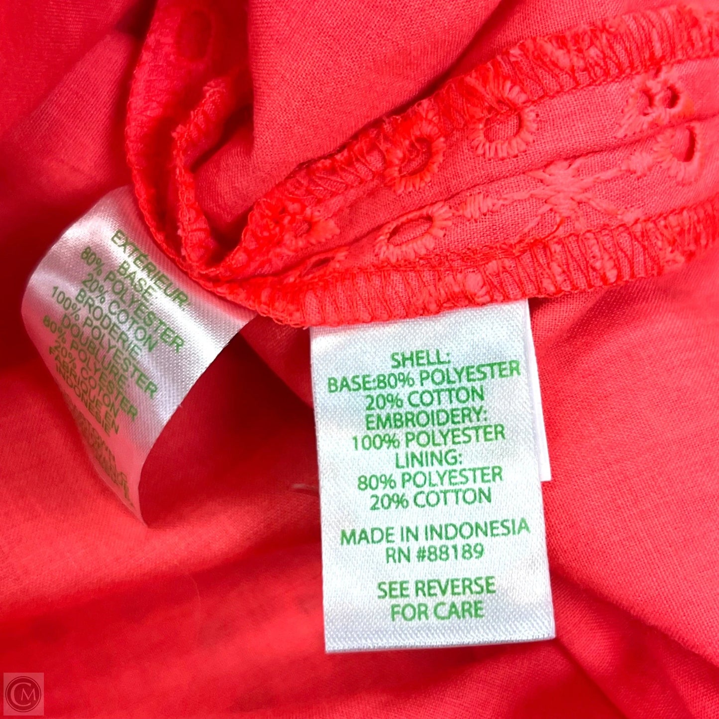 Top Sleeveless Designer By Lilly Pulitzer In Orange, Size: M