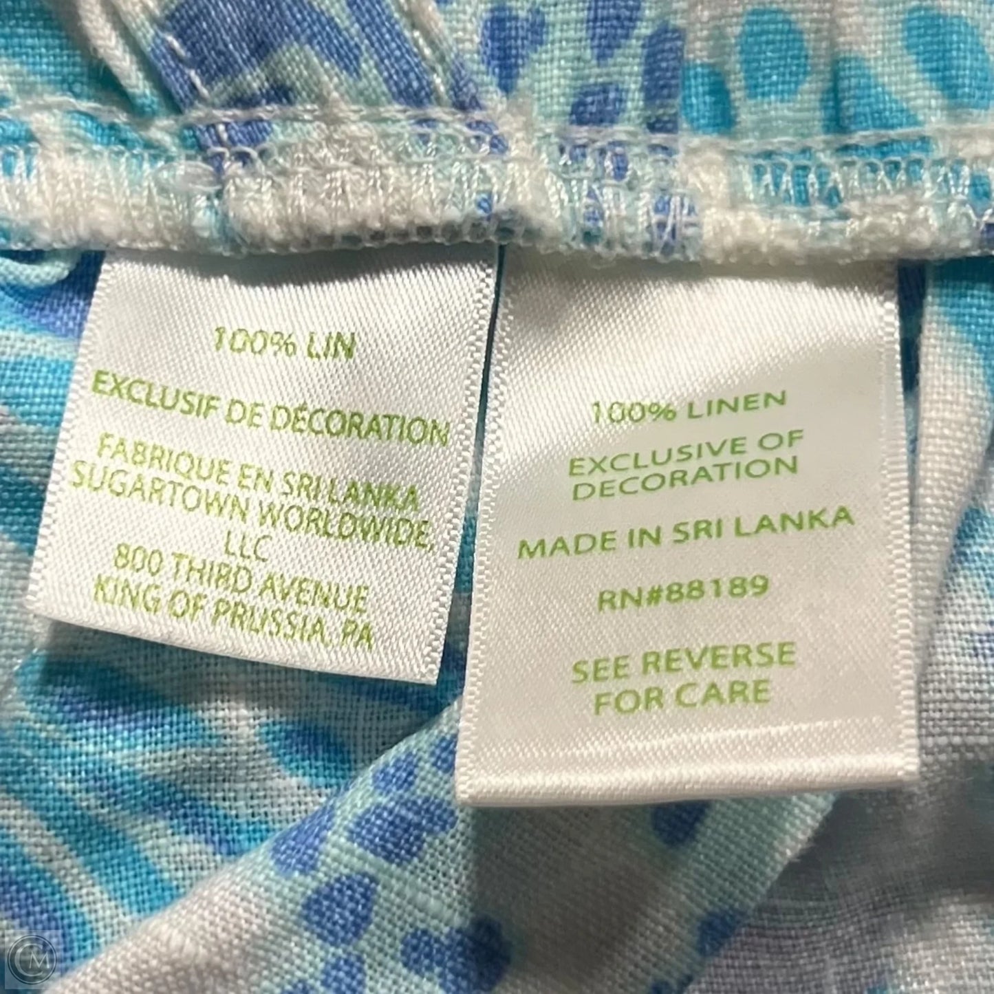 Pants Designer By Lilly Pulitzer In Blue, Size: L