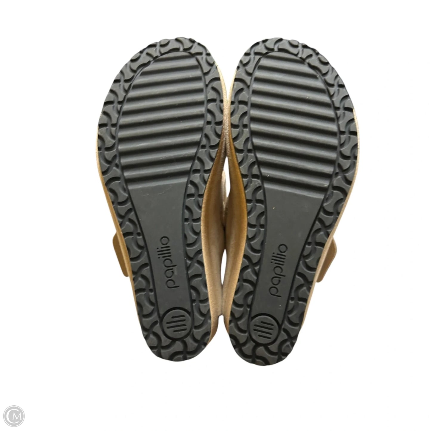 Shoes Heels Wedge By Papillion In Cream, Size: 6