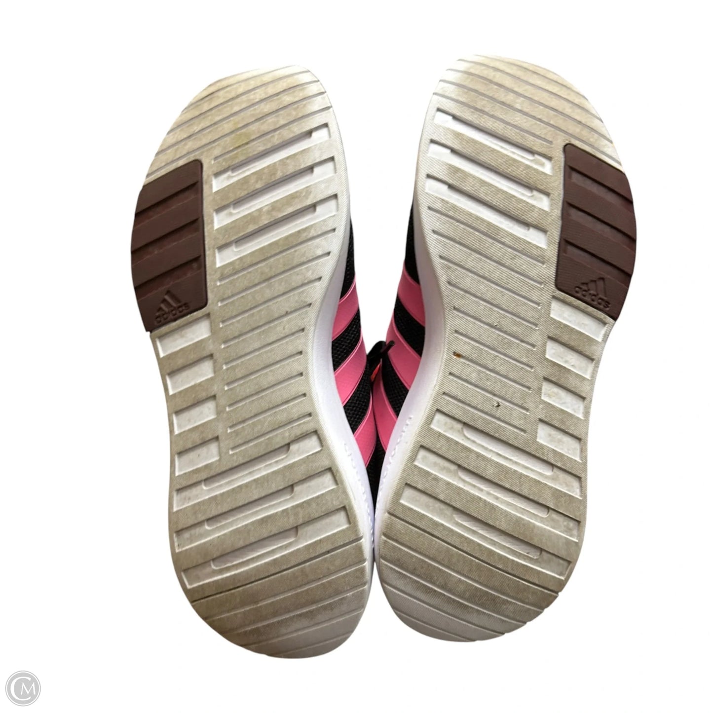 Shoes Athletic By Adidas In Black & Pink, Size: 10