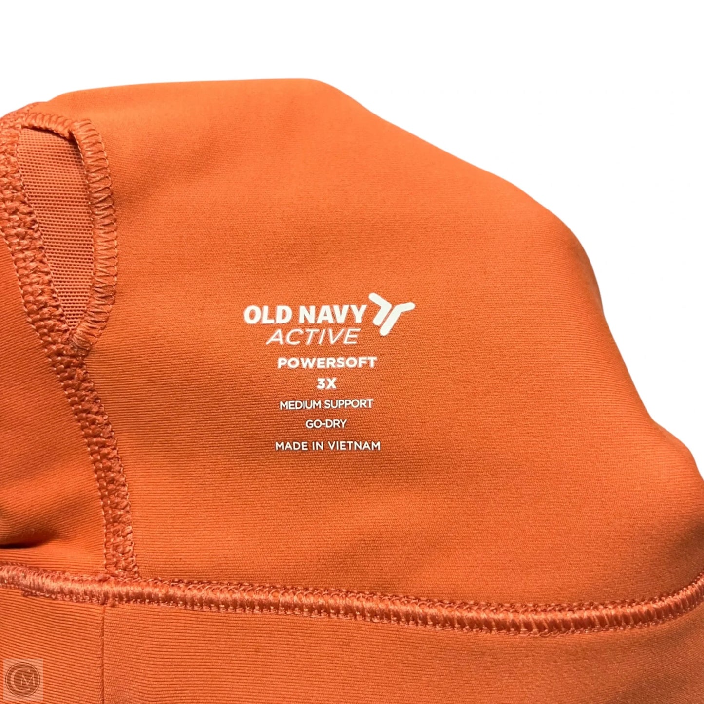 Athletic Bra By Old Navy In Orange, Size: 3x