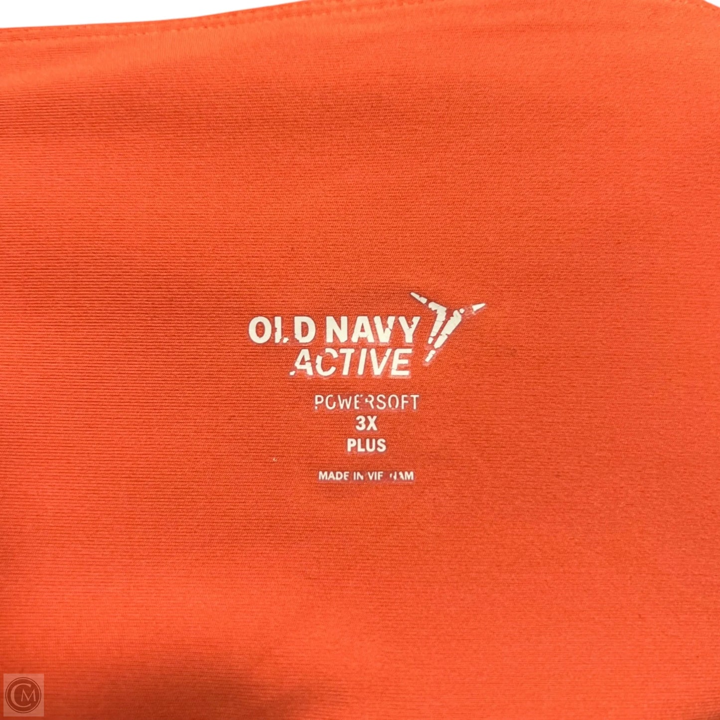 Athletic Capris By Old Navy In Orange, Size: 3x