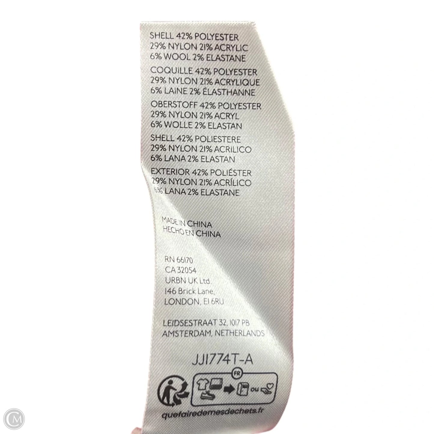 Sweatshirt Collar By Anthropologie In Red, Size: M