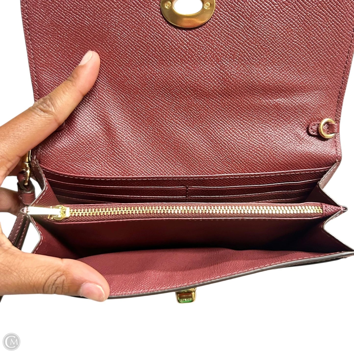 Wristlet Designer By Coach, Size: Medium