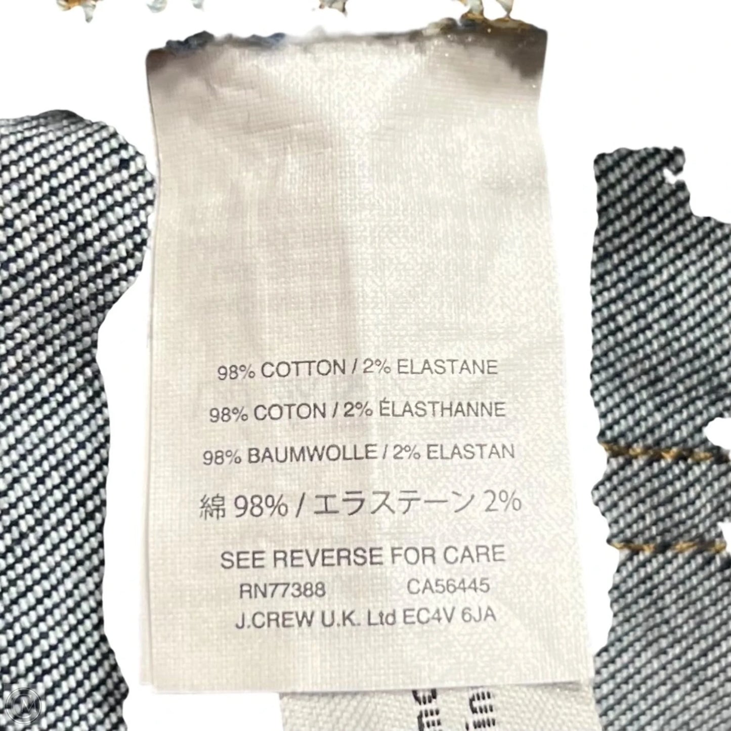 Jeans Boot Cut By J. Crew In Blue Denim, Size: 4