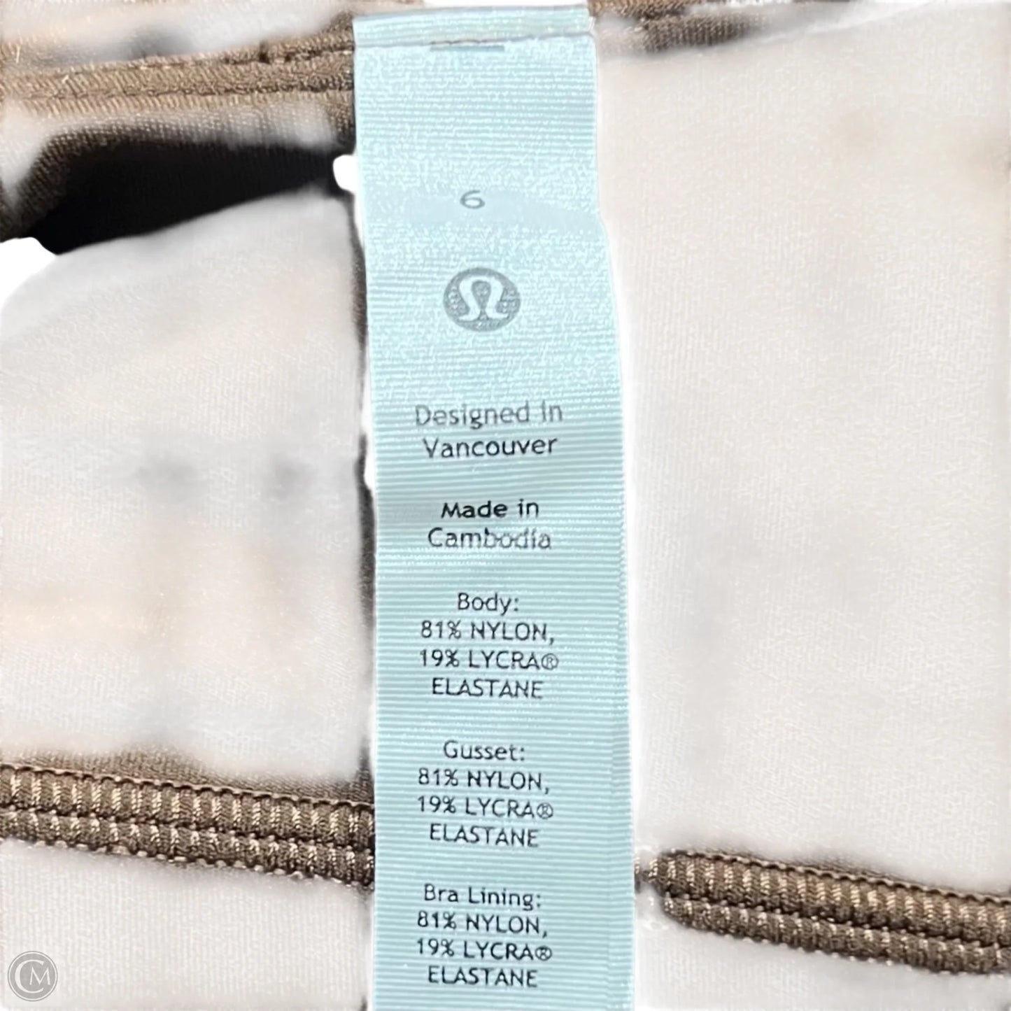 Athletic Jumpsuit By Lululemon In Brown, Size: S