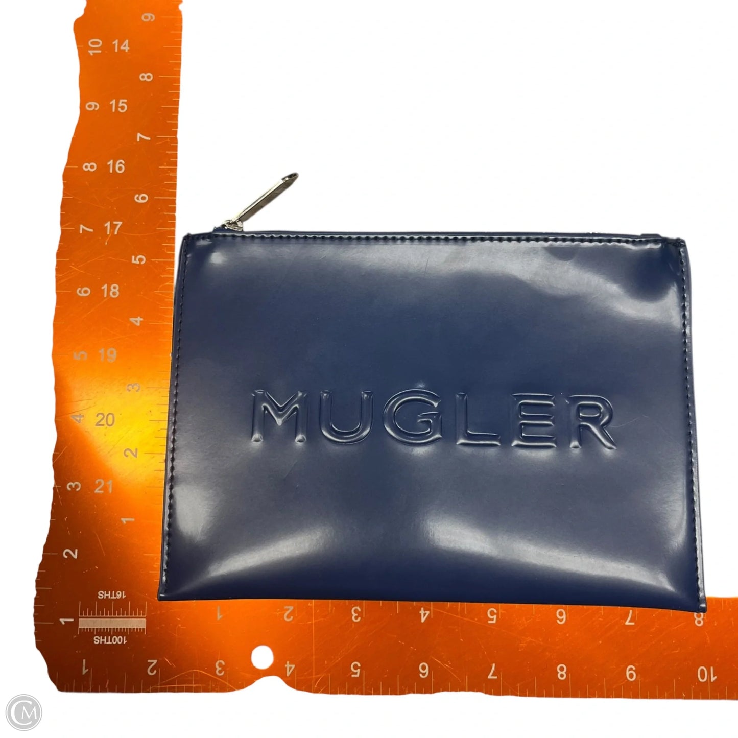Makeup Bag Luxury Designer By Mugler, Size: Medium