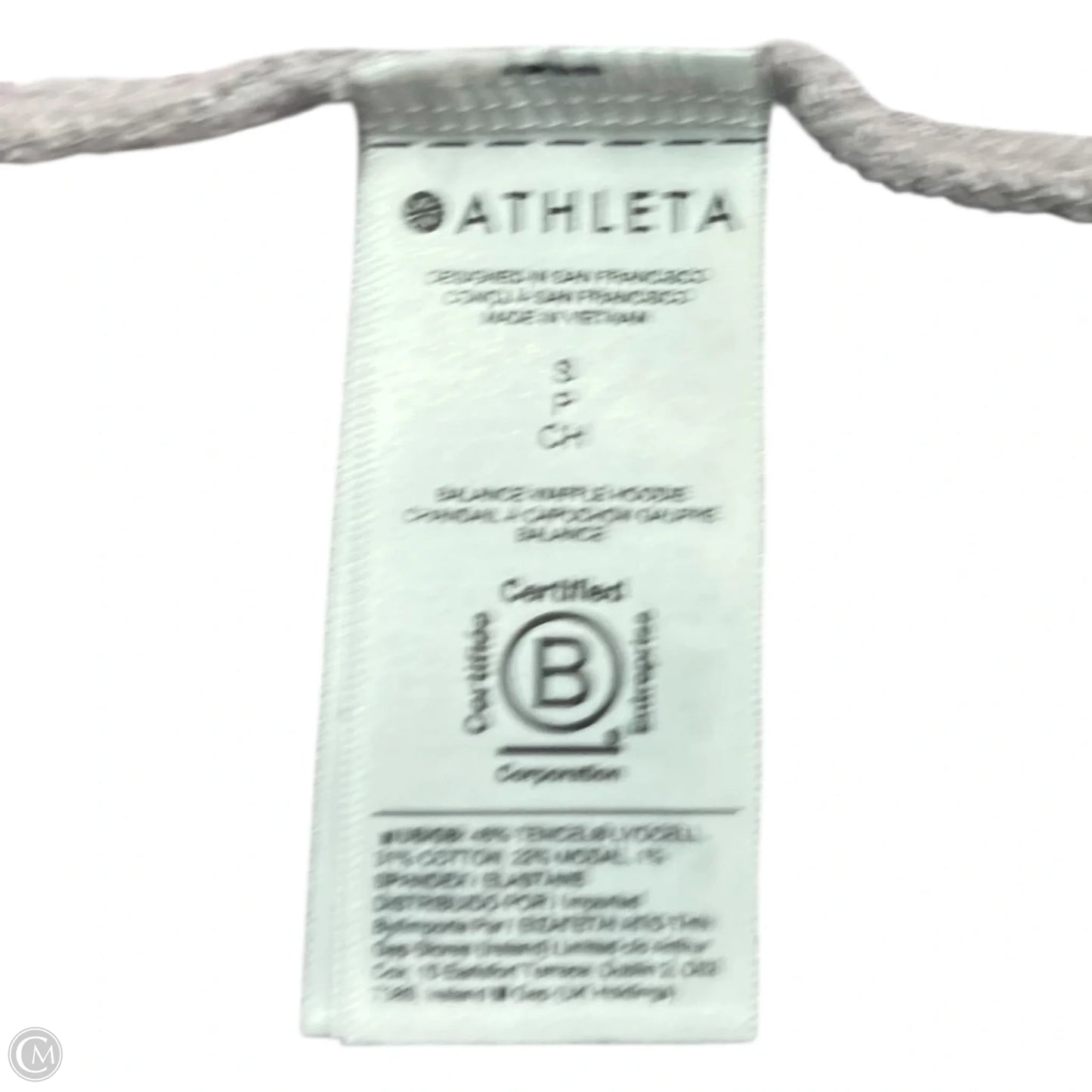 Sweatshirt Hoodie By Athleta In Purple, Size: S