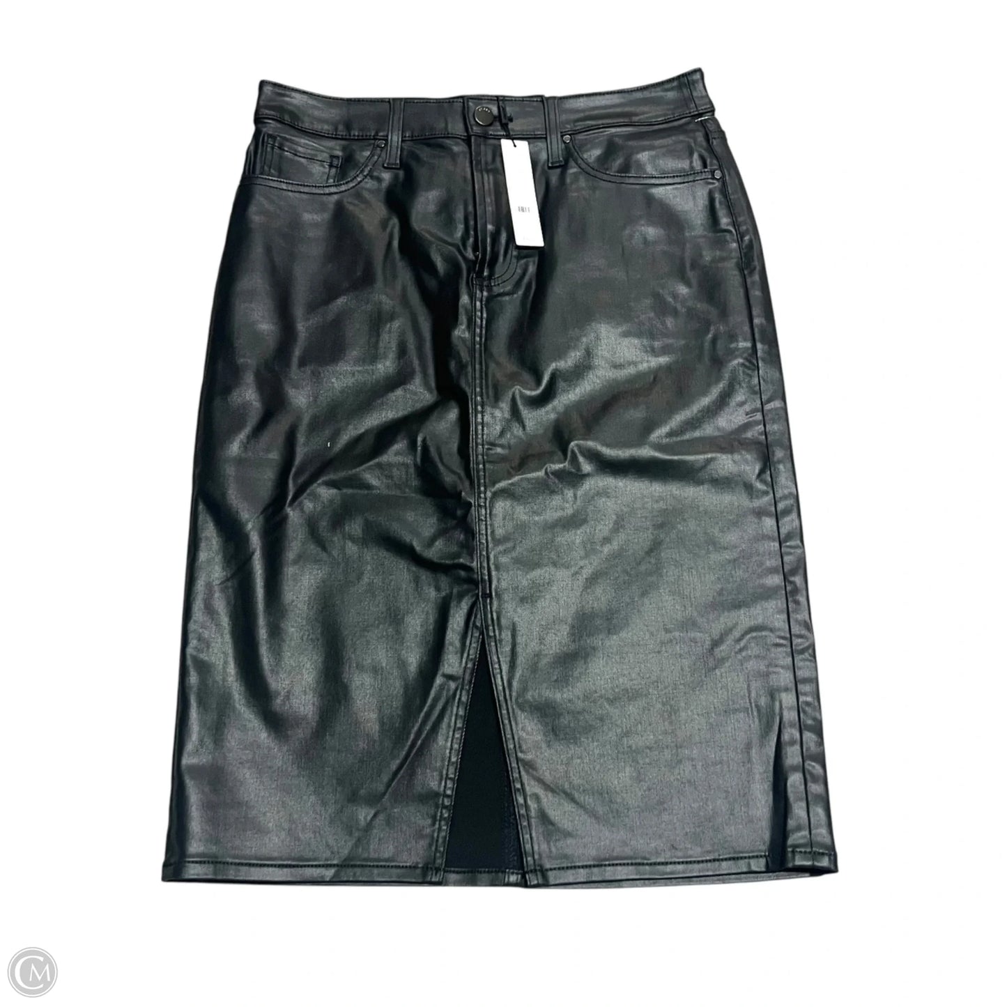 Skirt Midi By Chicos In Black, Size: 6