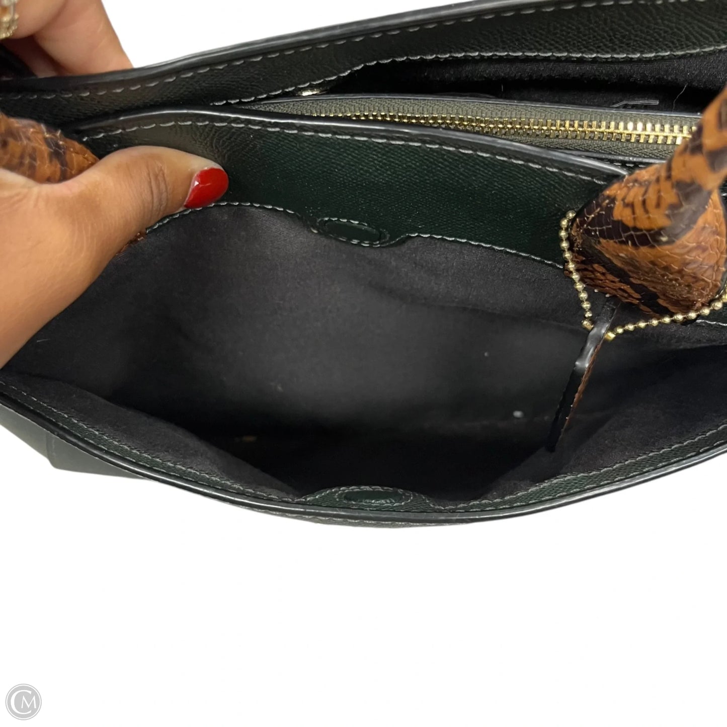 Handbag Designer By Coach, Size: Large