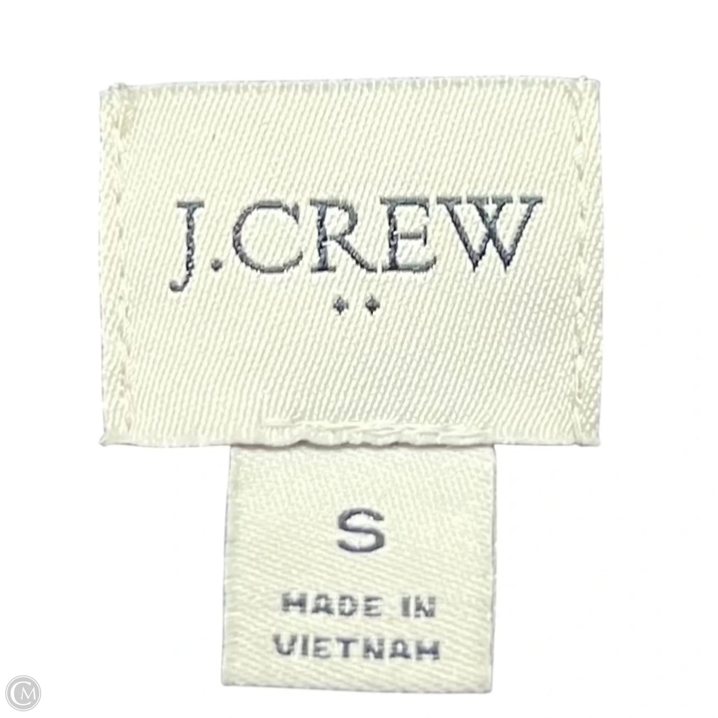 Vest Puffer & Quilted By J. Crew In Black & White, Size: S