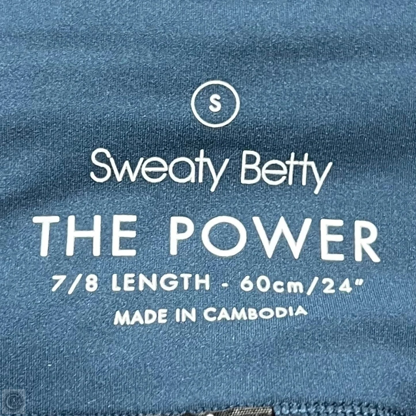 Athletic Leggings By Sweaty Betty In Blue, Size: S