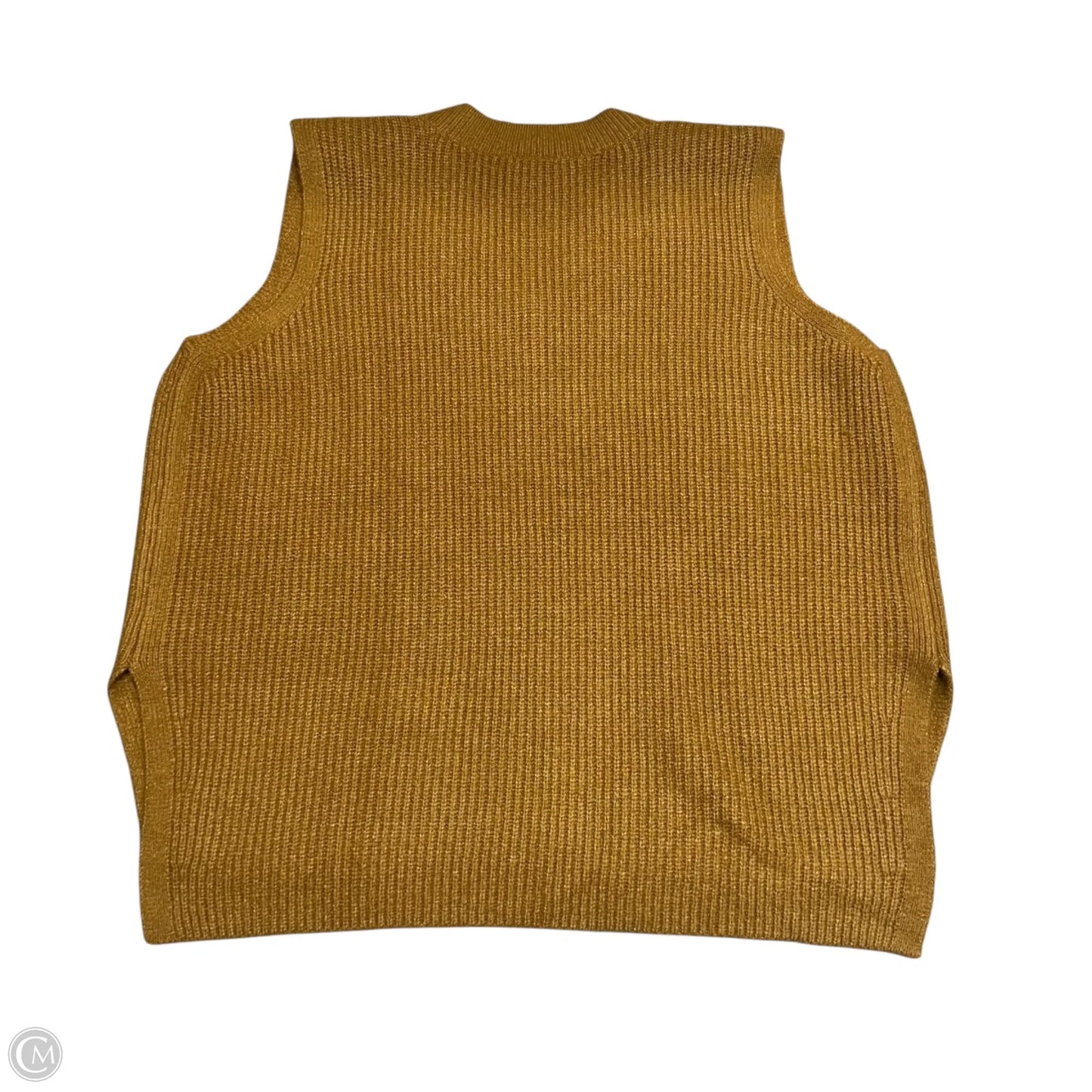 Vest Sweater By Halogen In Tan, Size: 2x