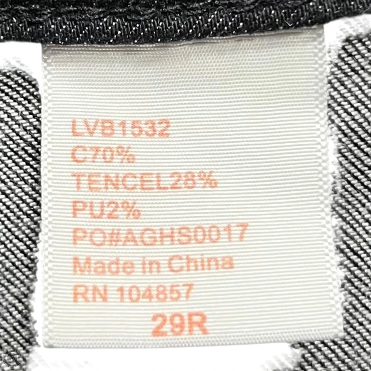 Jeans Skinny By Adriano Goldschmied In Black, Size: 8