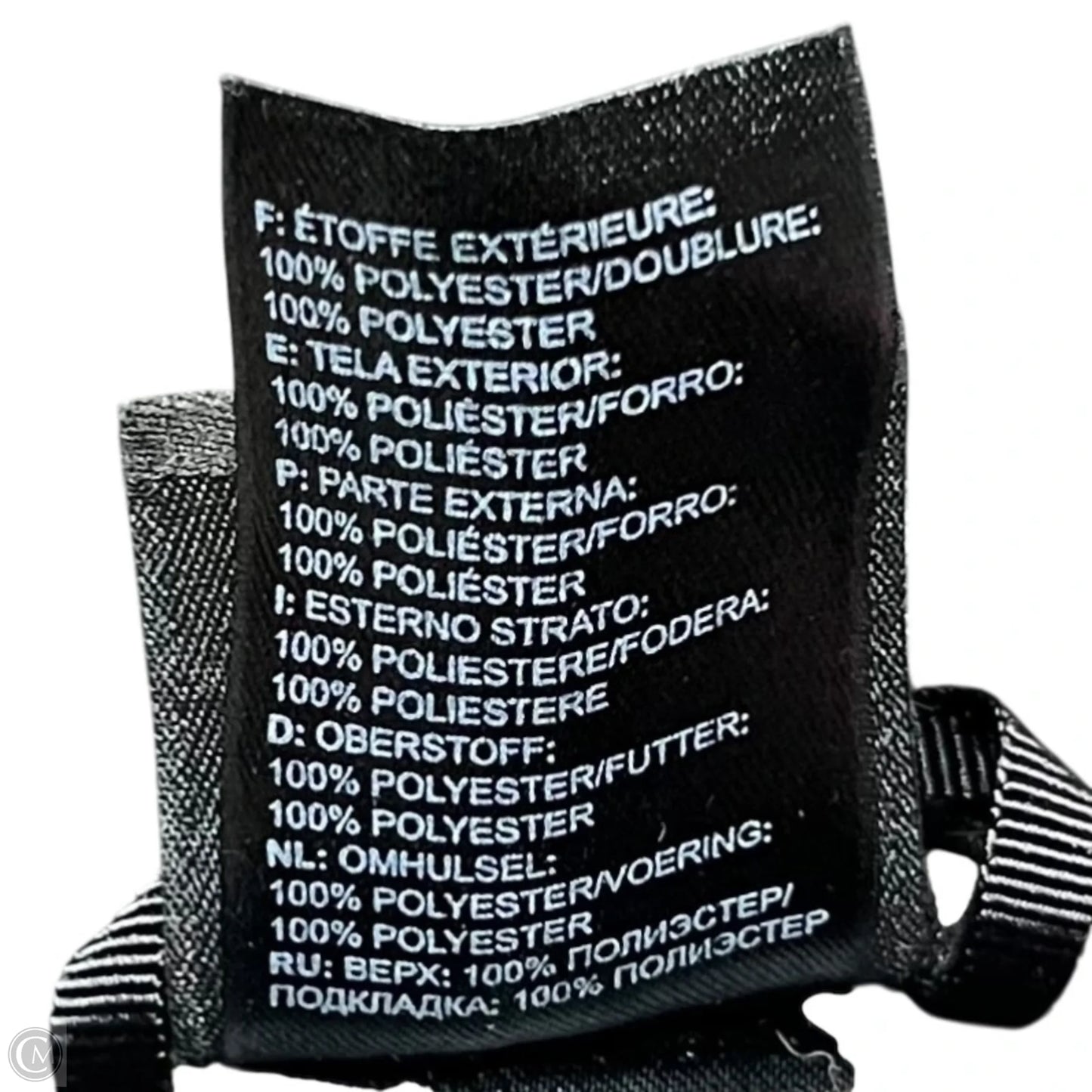 Jacket Faux Fur & Sherpa By The North Face In Black & Gold, Size: M