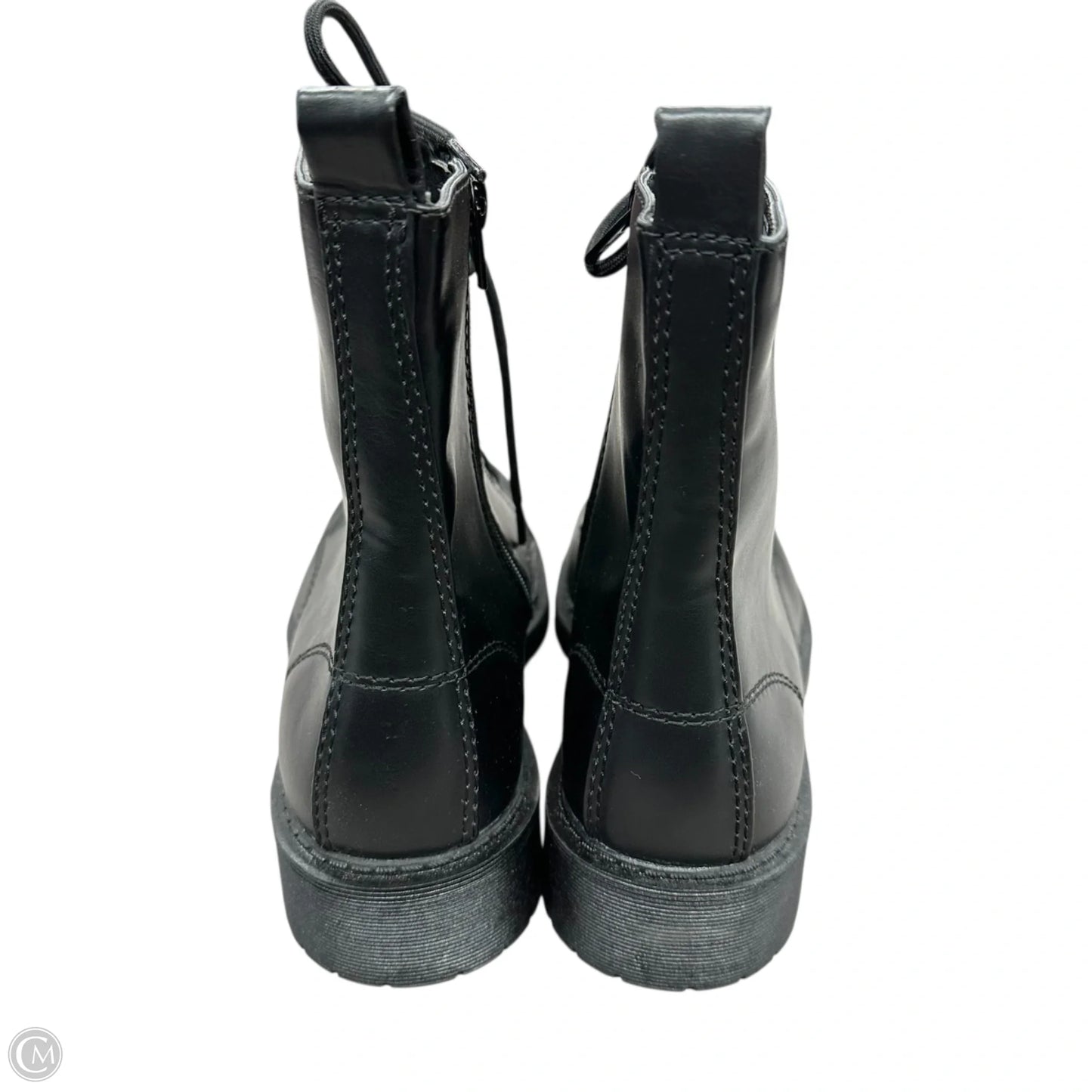 Boots Combat By Time And Tru In Black, Size: 8