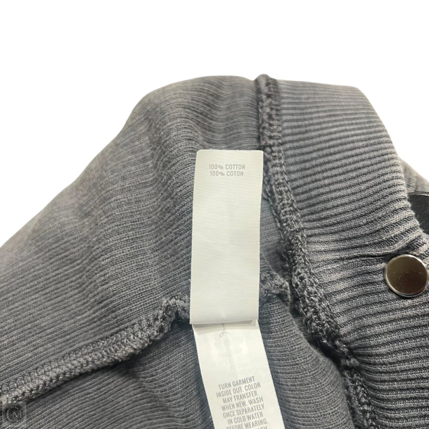 Sweatshirt Hoodie By Aerie In Grey, Size: L