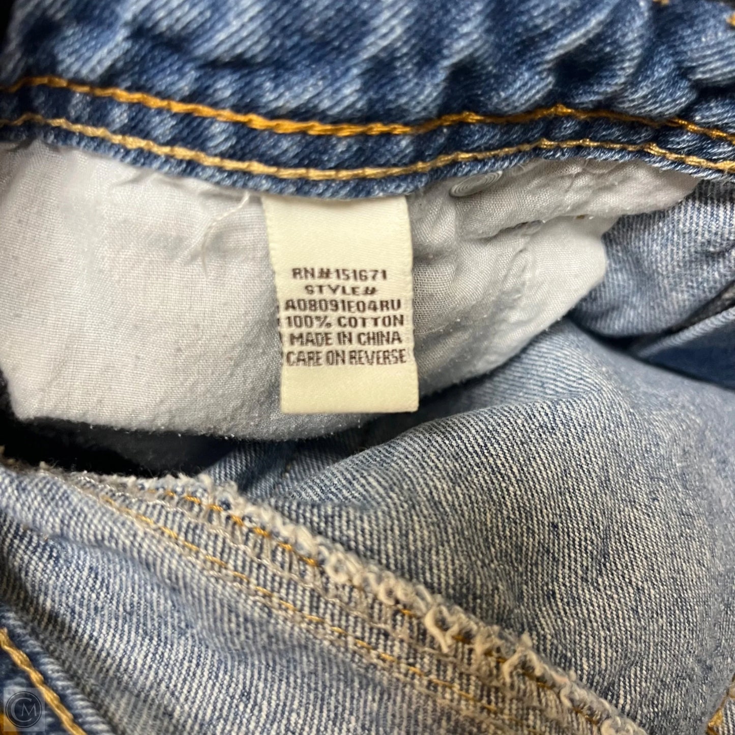 Overalls By Hourglass In Blue Denim, Size: S
