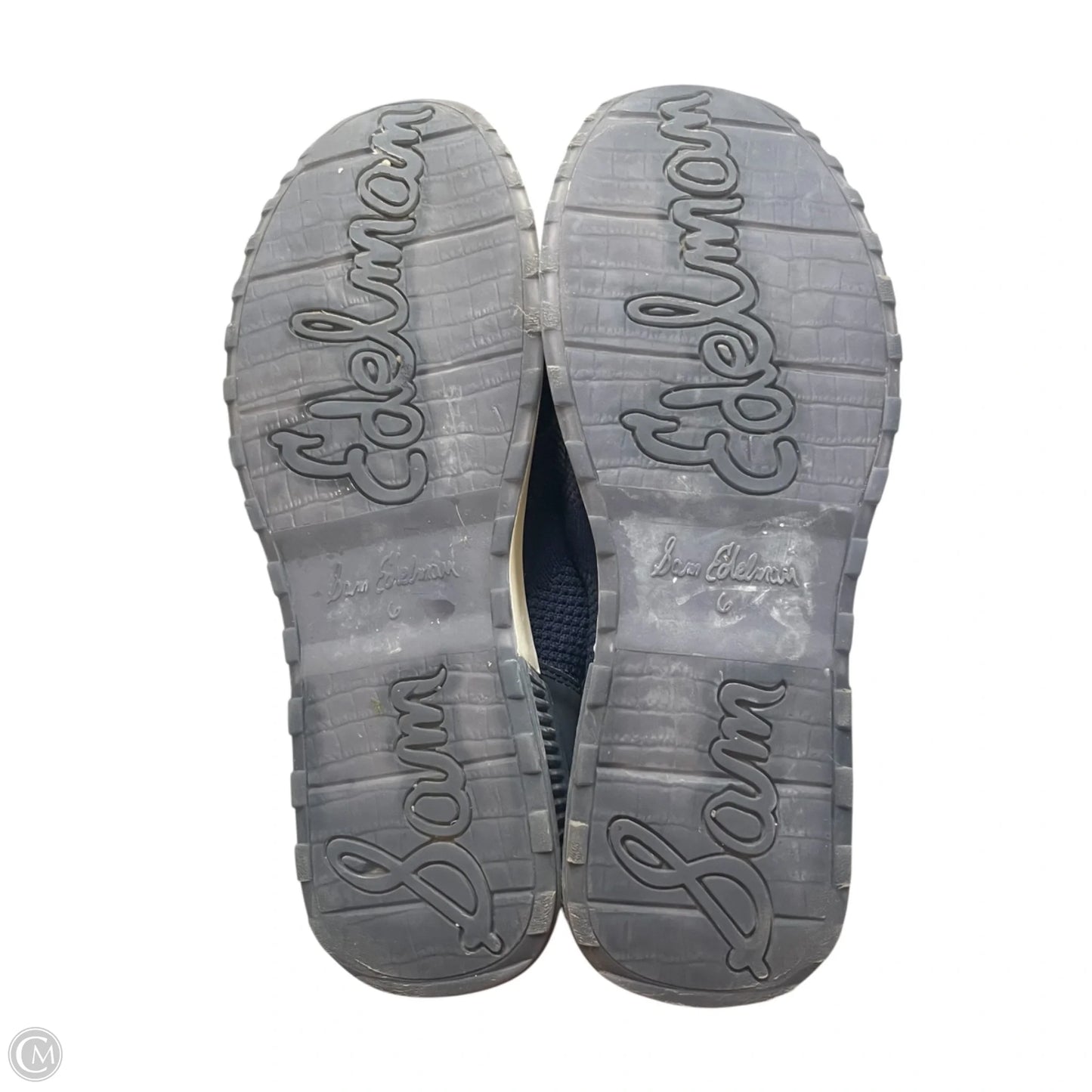 Shoes Sneakers By Sam Edelman In Blue & White, Size: 6