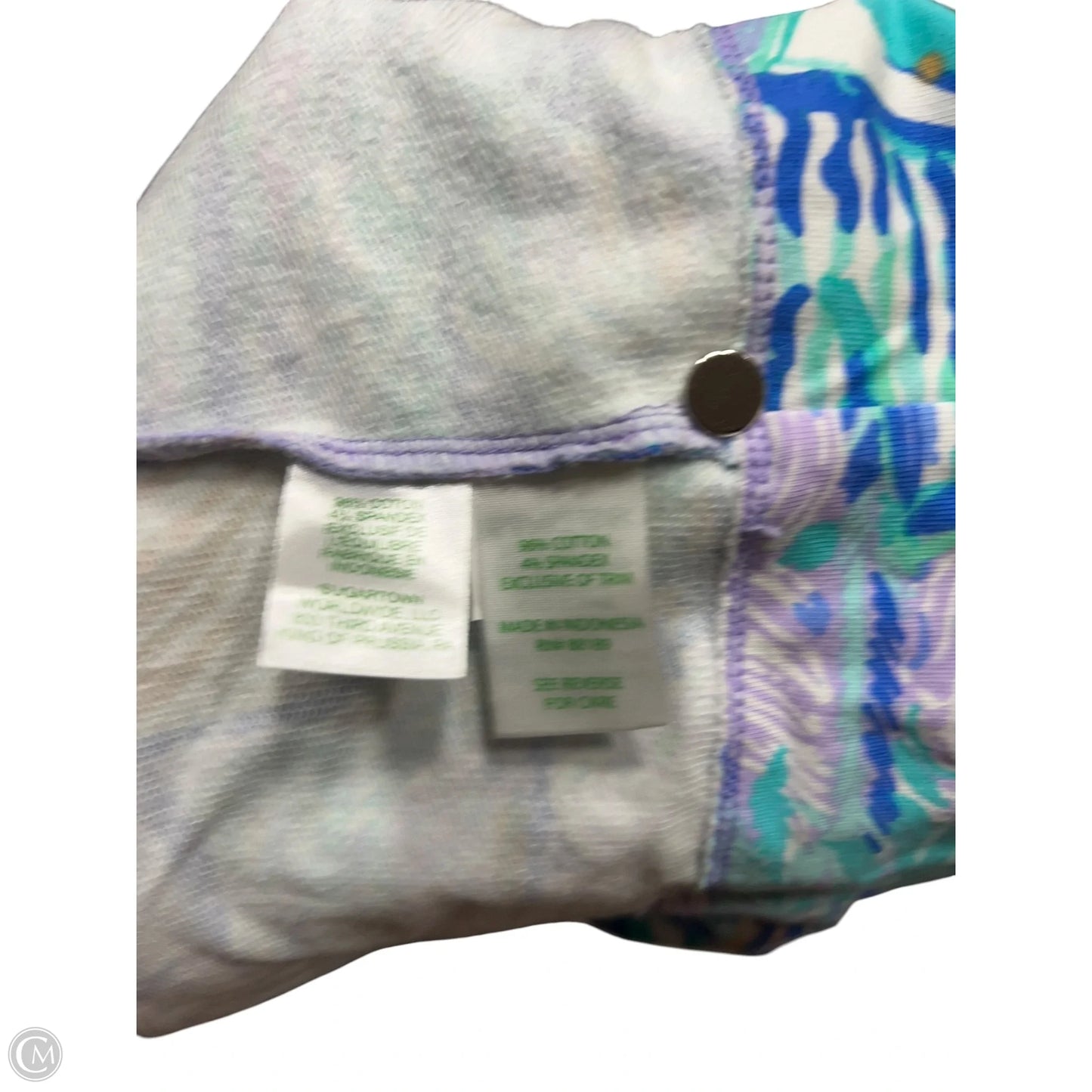 Dress Designer By Lilly Pulitzer In Blue & White, Size: Xxs