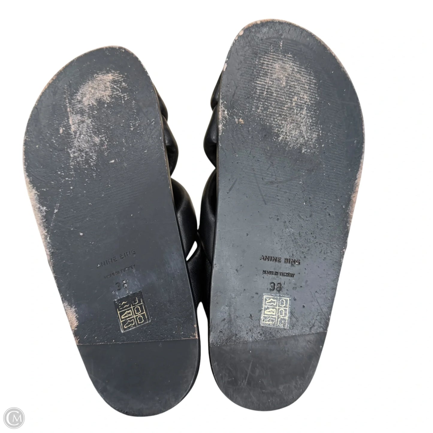 Sandals Flats By Anine Bing In Black, Size: 7.5