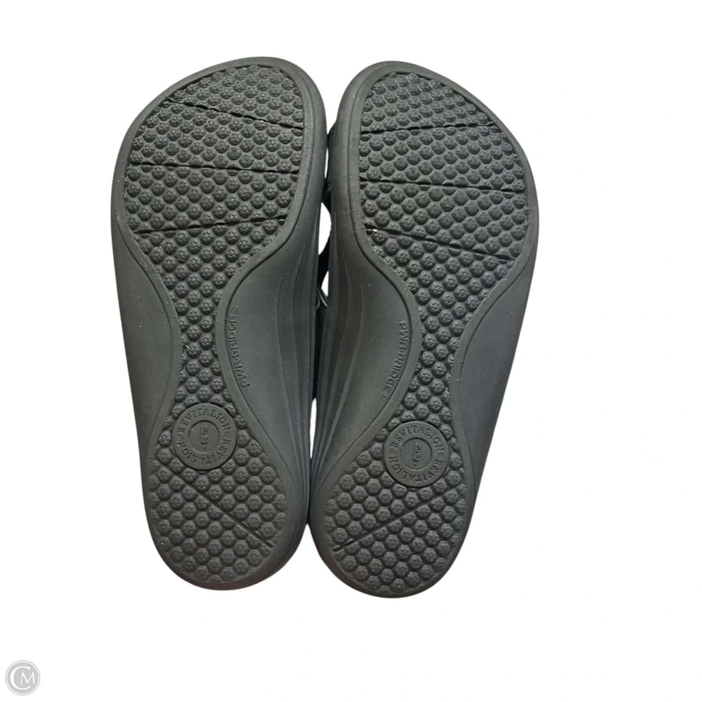 Sandals Flats By revitalign In Black, Size: 9