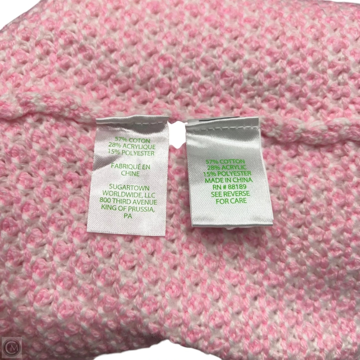Vest Designer By Lilly Pulitzer In Pink & White, Size: M