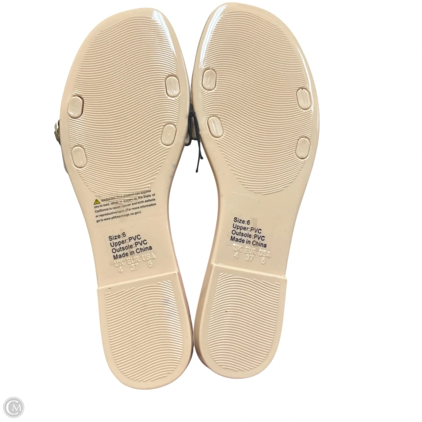 Sandals Flats By Olivia Miller In Tan, Size: 6