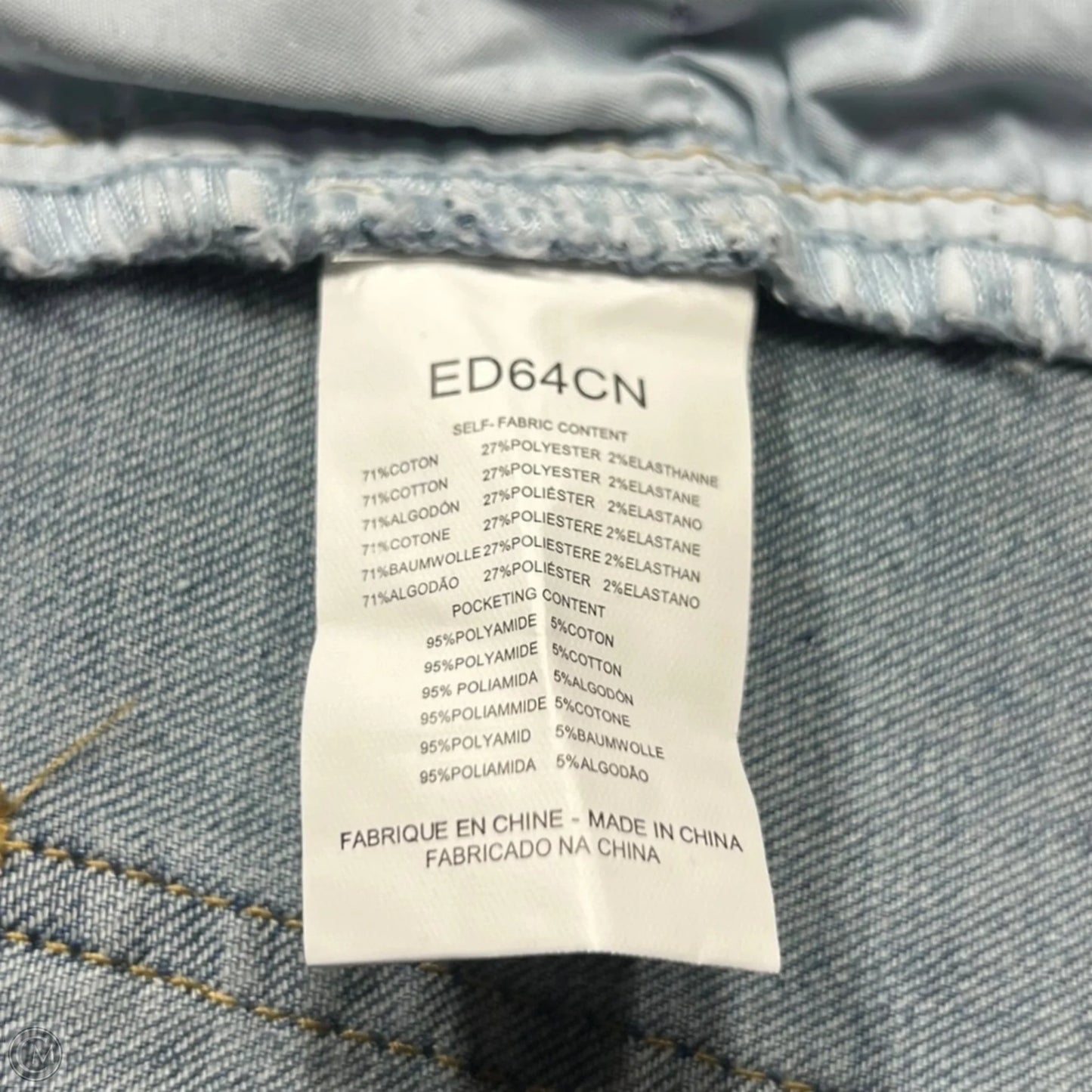 Jeans Wide Leg By Molly Bracken In Blue Denim, Size: 10