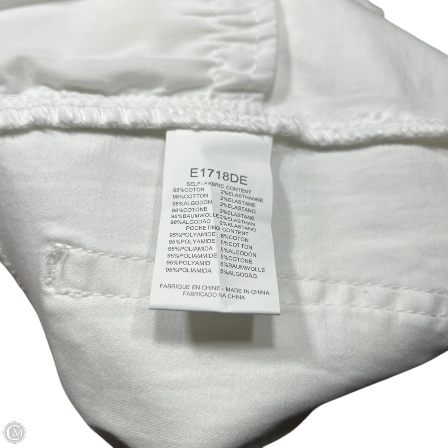 Jeans Straight By Molly Bracken In White Denim, Size: 10