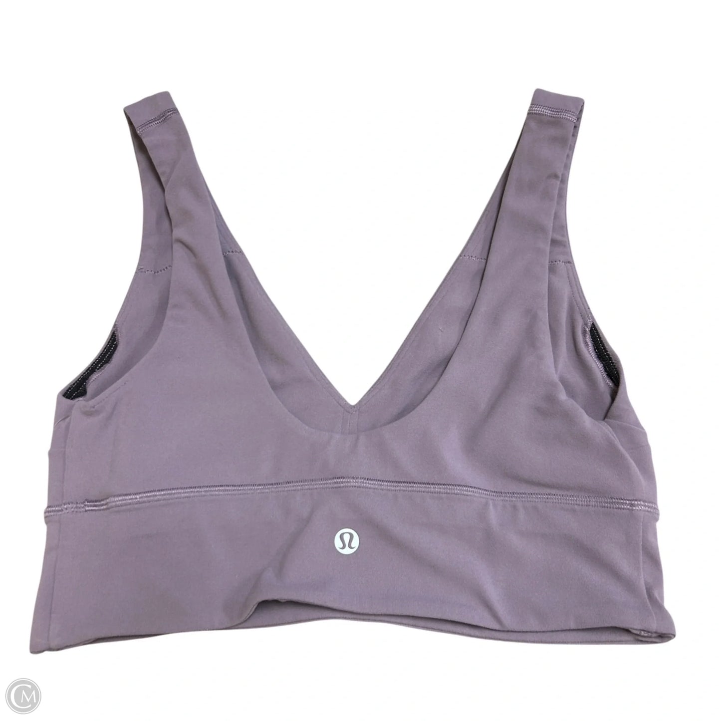 Athletic Bra By Lululemon In Purple, Size: 8