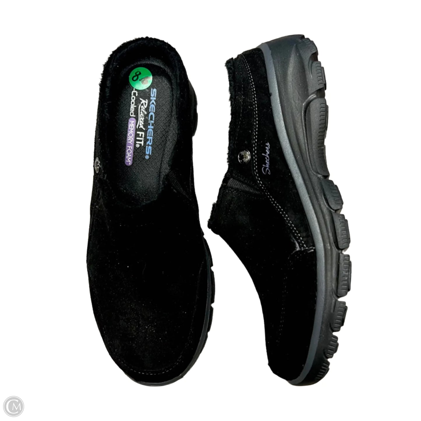 Shoes Flats By Skechers In Black, Size: 8.5