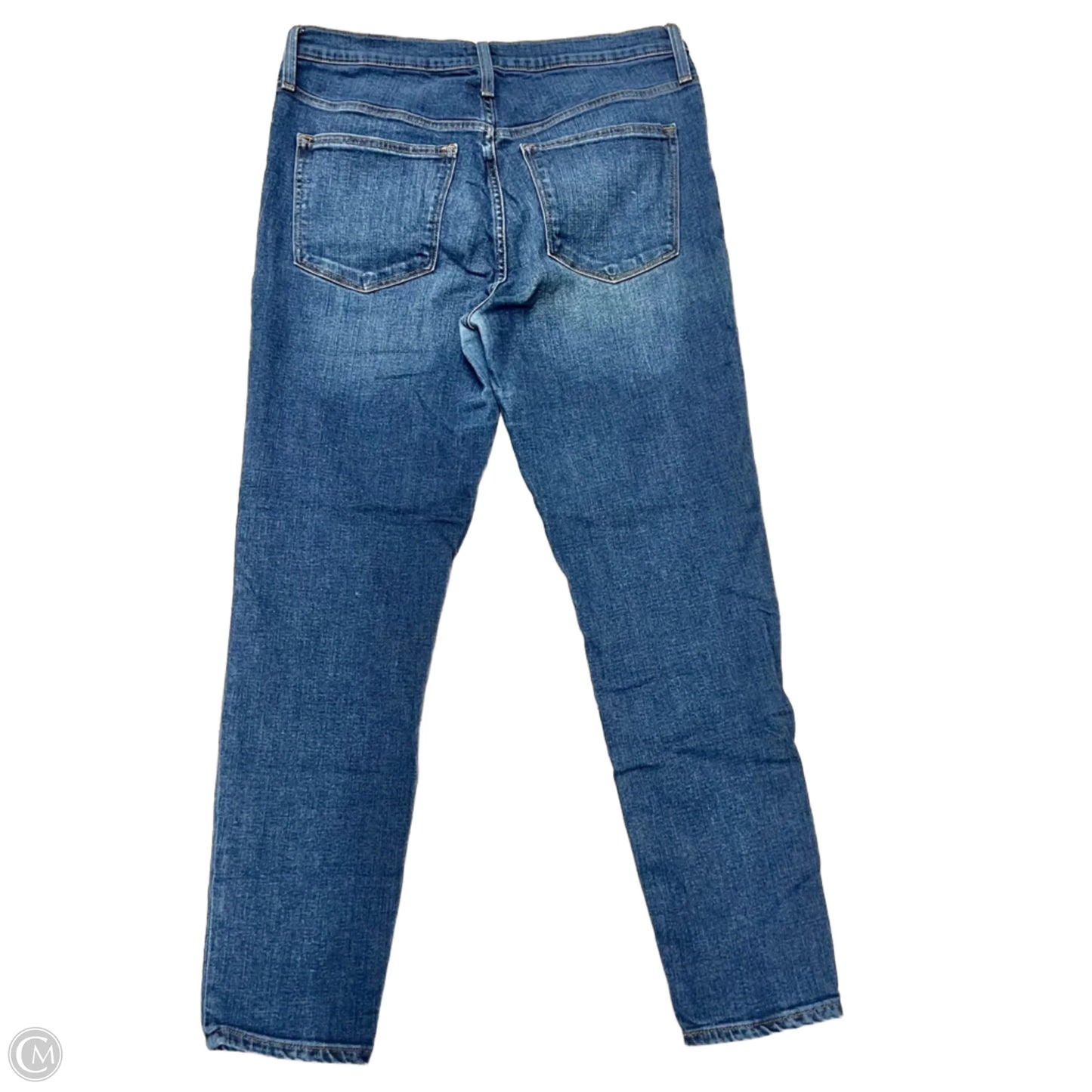 Jeans Skinny By J. Crew In Blue Denim, Size: 12